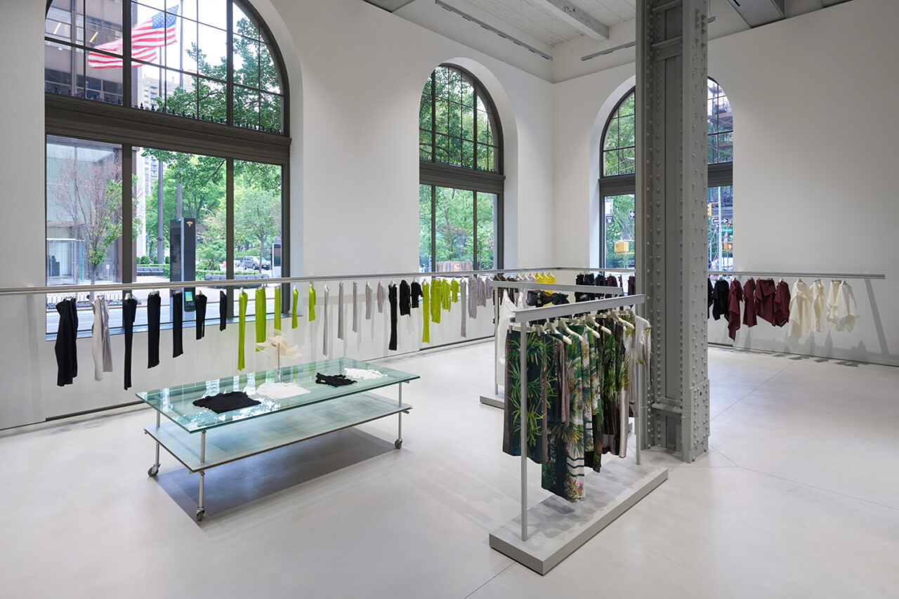 Issey Miyake flagship by SO–IL in New York, NY. Photo: © ISSEY MIYAKE INC.
