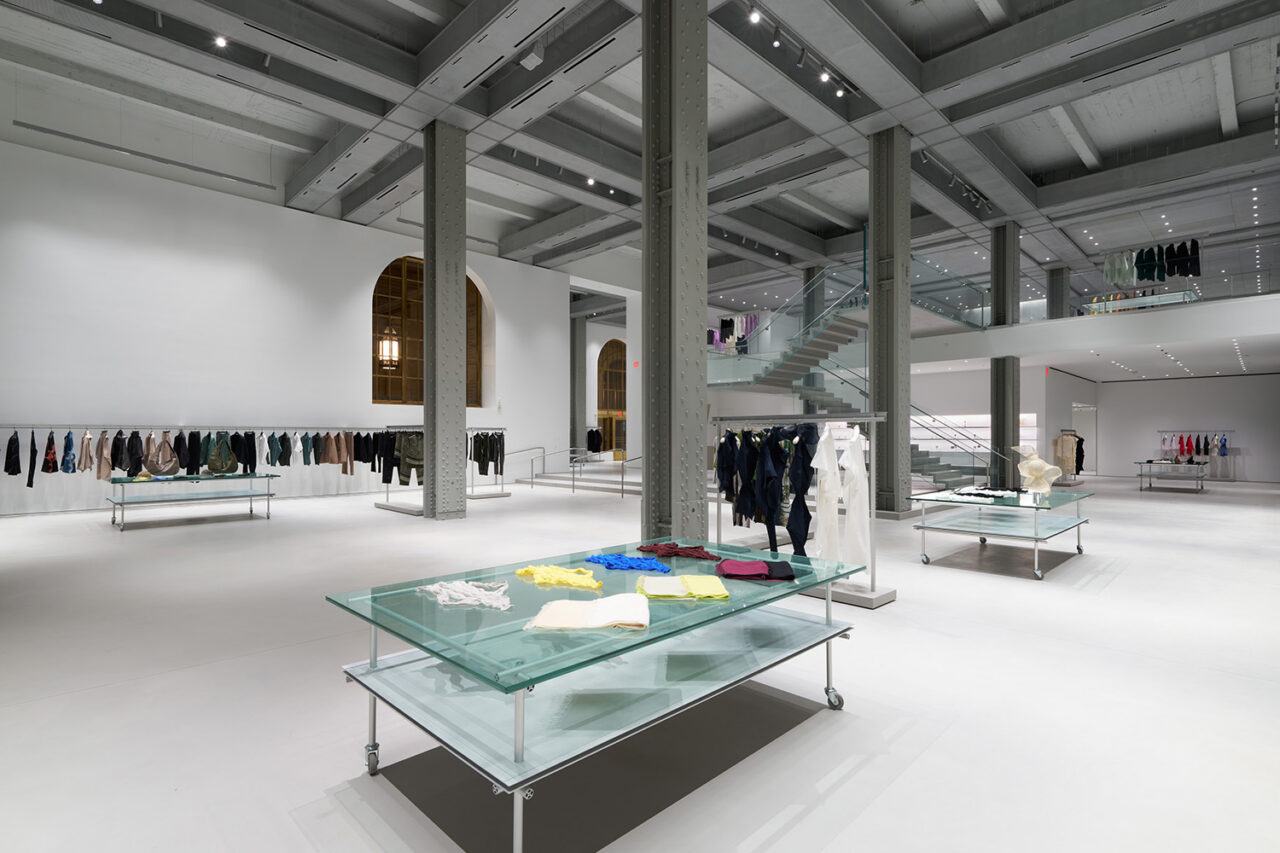 Issey Miyake flagship by SO–IL in New York, NY. Photo: © ISSEY MIYAKE INC.