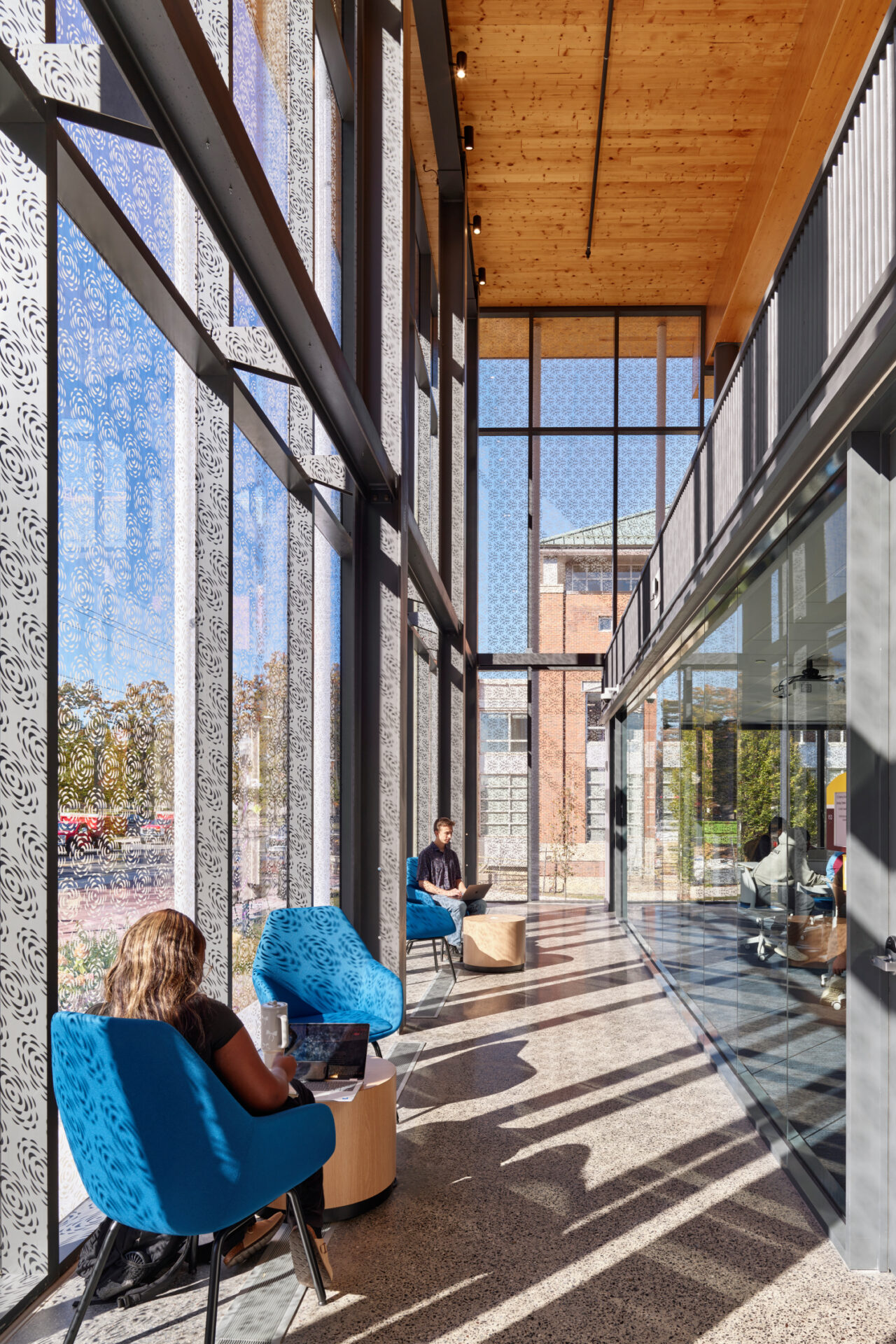 Rowan University by ikon.5 architects in Glassboro, NJ. Photo: © Jeffrey Totaro.
