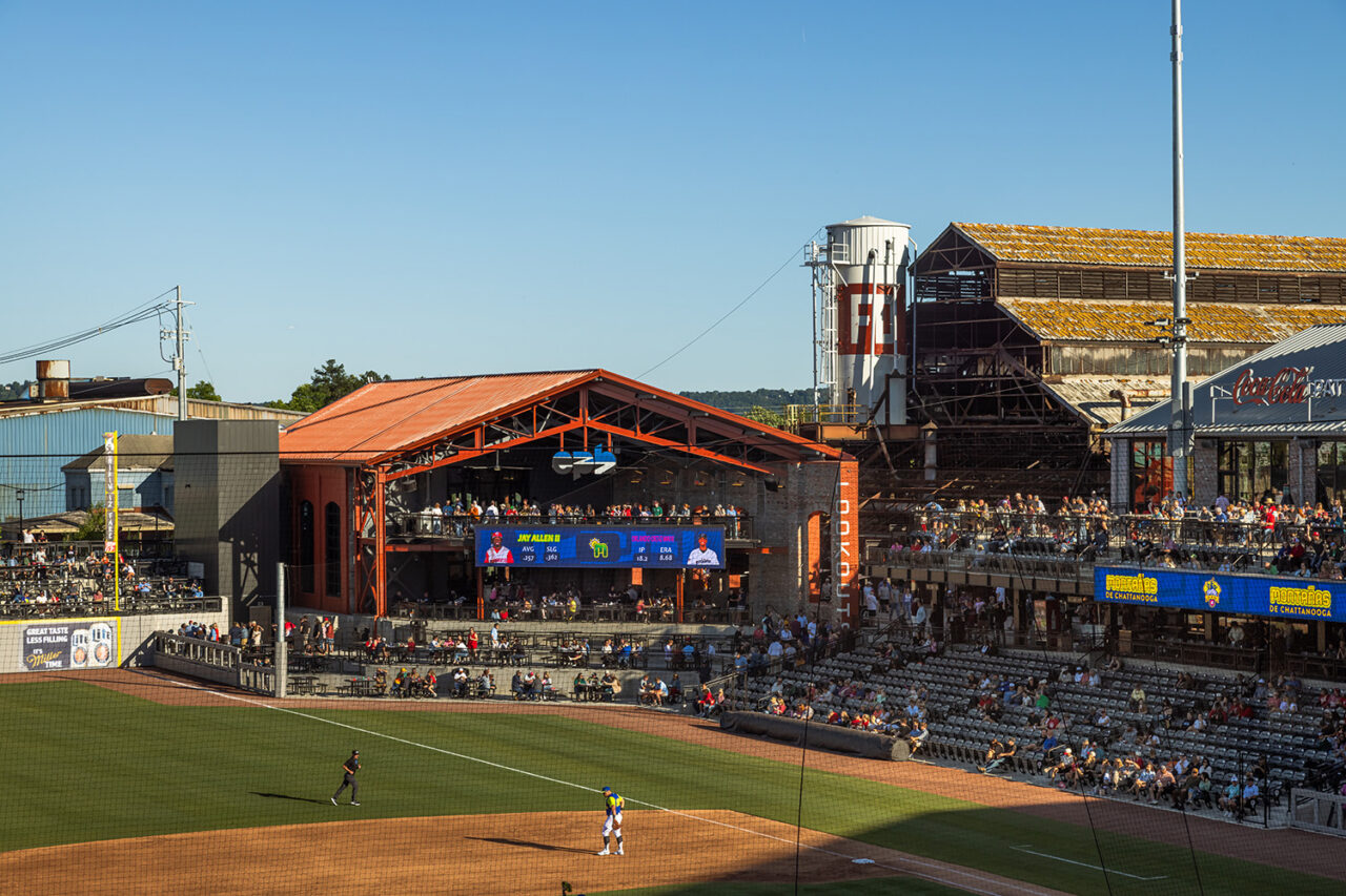 Erlanger Park by S9 Architecture and DH&W in Chattanooga, TN. Photo: Seth Parker.