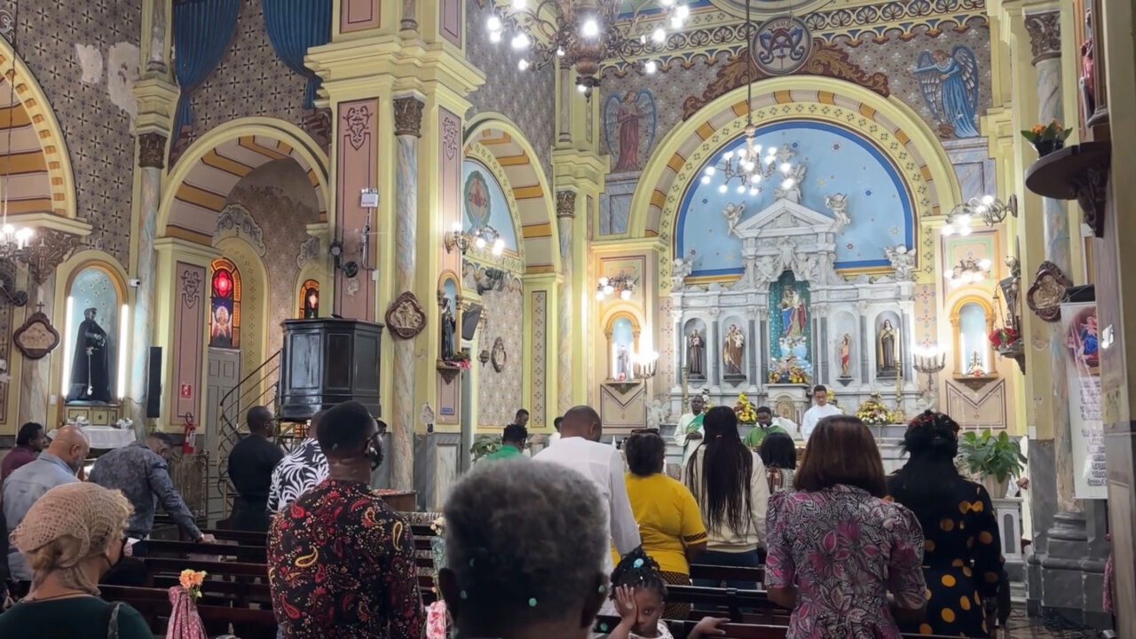 São Paulo's Church of the Rosary of the Black Men, rebuilt in 1906 by the Irmandade dos Homens Pretos after earlier versions were displaced and demolished, preserves a centuries-long legacy of Black faith, community, and resistance. Photo: Courtesy of the researchers.