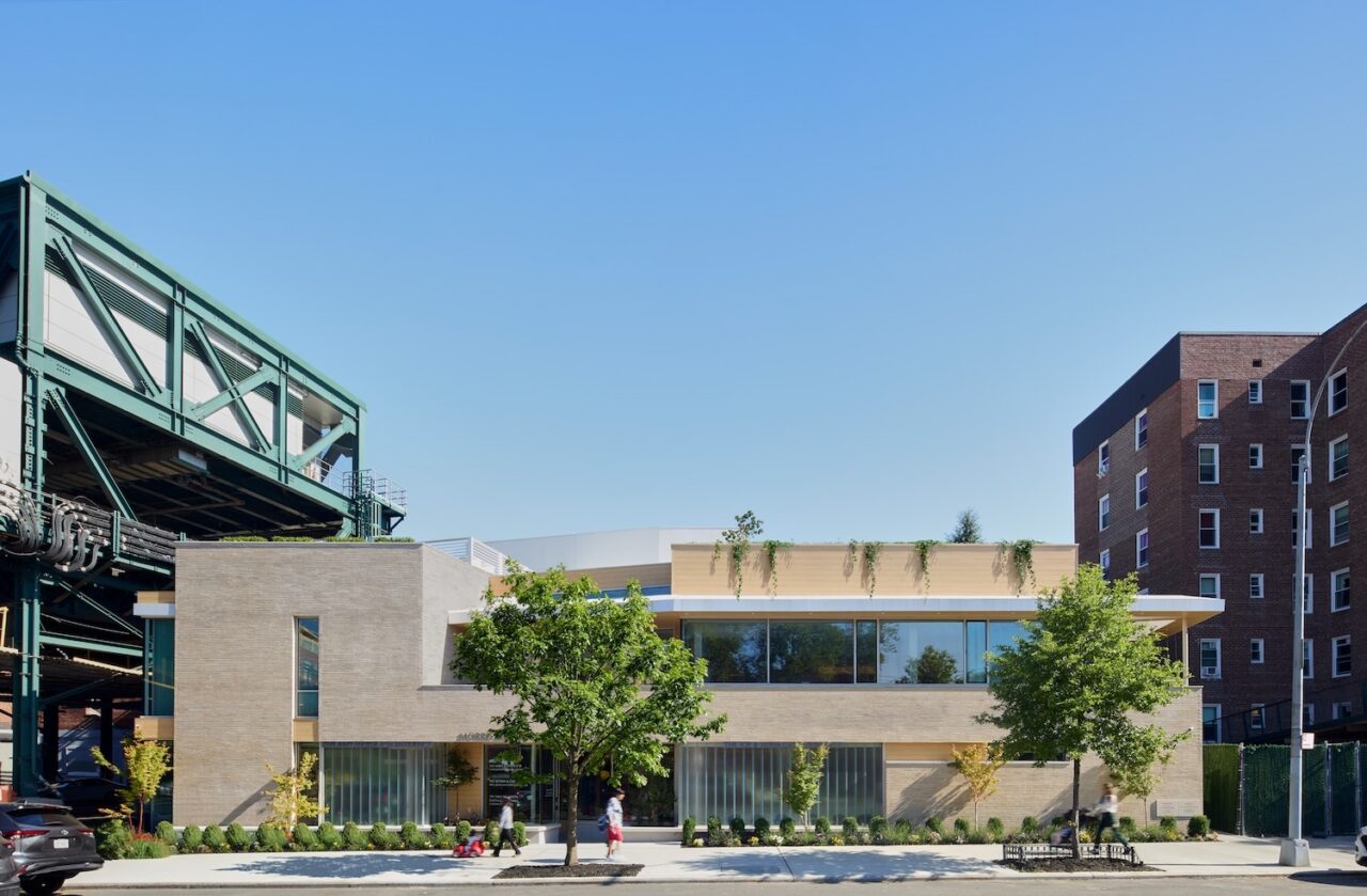 Exterior of The Cancer Center in Brooklyn, NY.