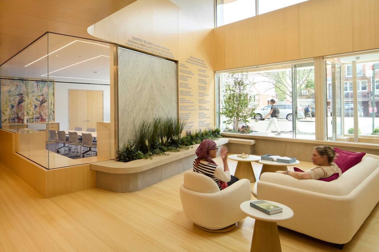 Interior of The Cancer Center in Brooklyn, NY.