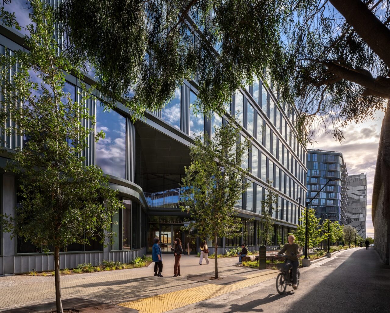Habitat Live-work Campus by SHoP Architects with Steinberg Hart as executive architect and RELM as landscape architect in Culver City, CA.