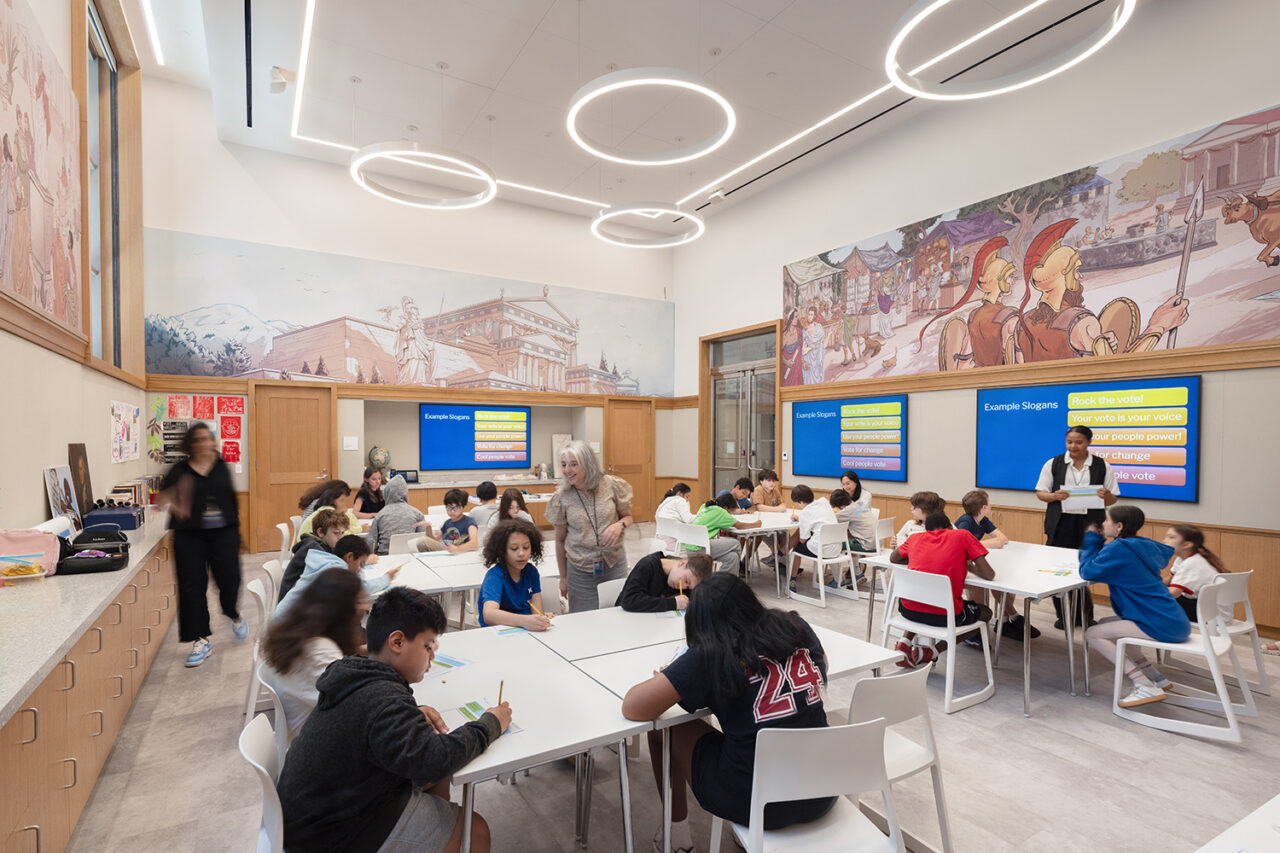 New York Historical's Tang Wing by RAMSA in New York, NY. Photo: Bridgit Beyer.