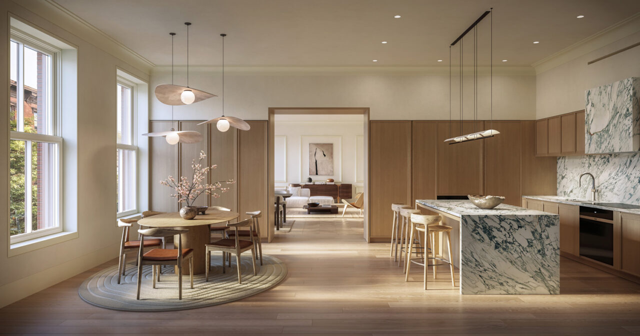 Interior of 44 West 8th Street. Image: The Boundary.