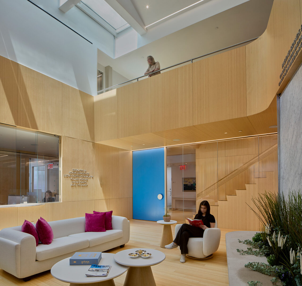 Interior of The Cancer Center by Building Studio Architects in Brooklyn, NY. Photo: Ashok Sinha.