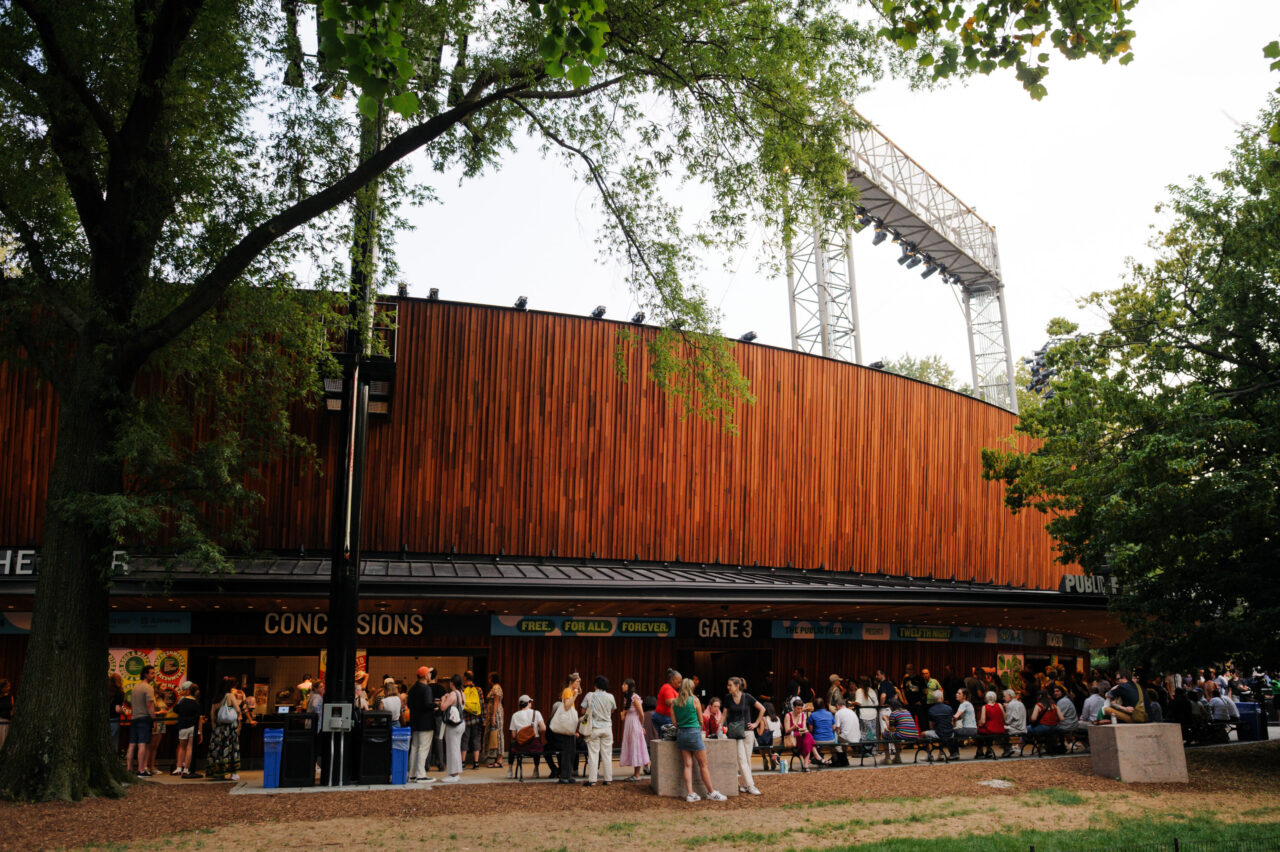 The Delacorte Theater, Central Park.