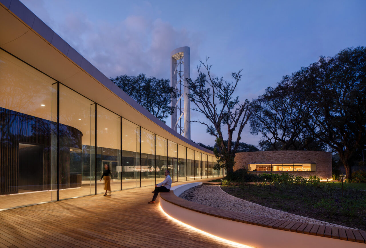 Exterior of the Lola Mora Cultural Center