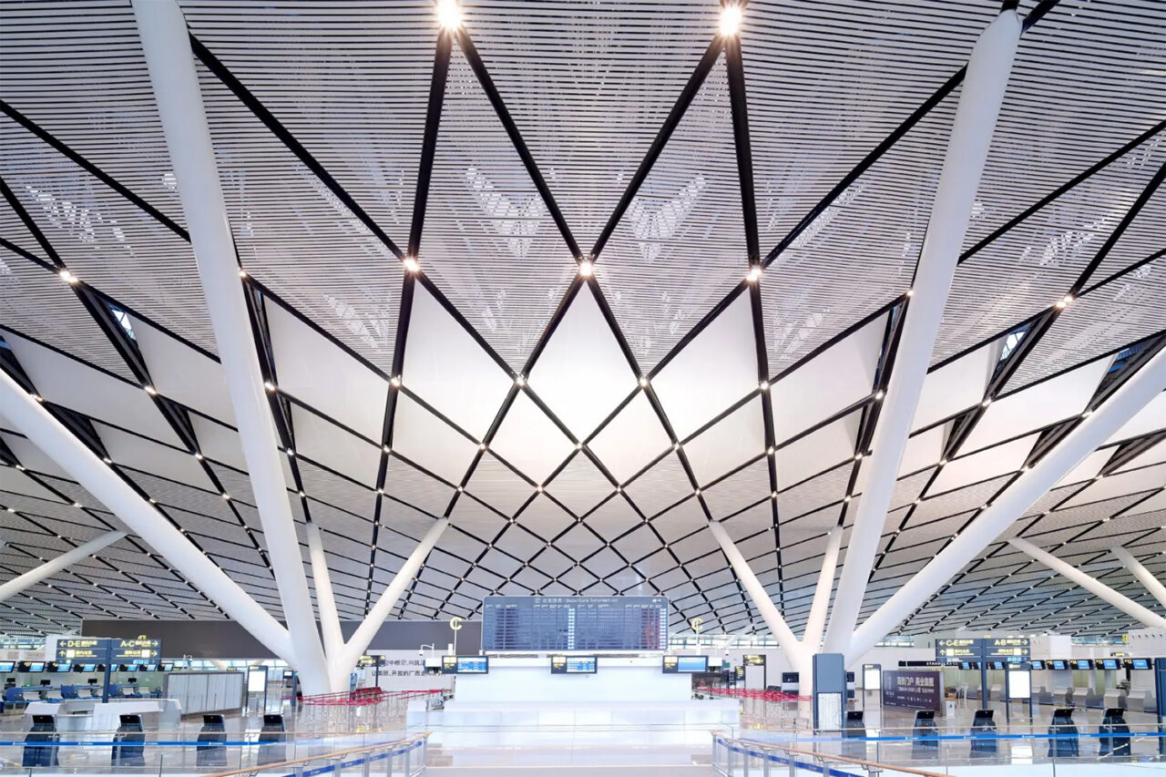 Nanning International Airport, Terminal 2, Nanning, China.