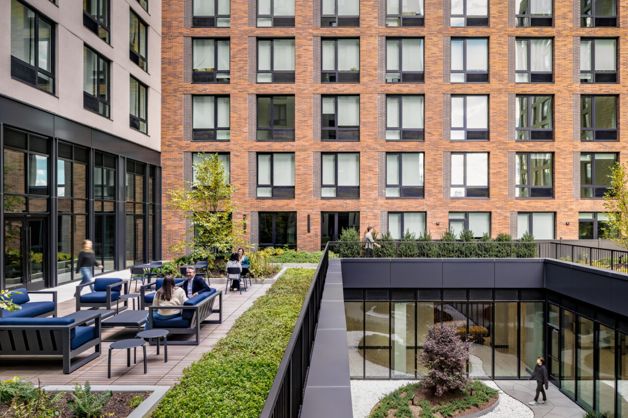 Outdoor terrace of Miramar