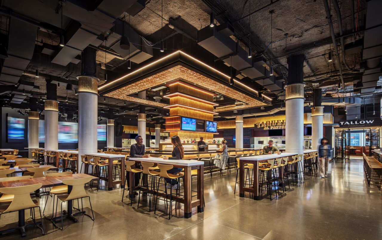 Interior view of Shaver Hall by ZGF in collaboration with Journey. Photo: Eric Laignel.