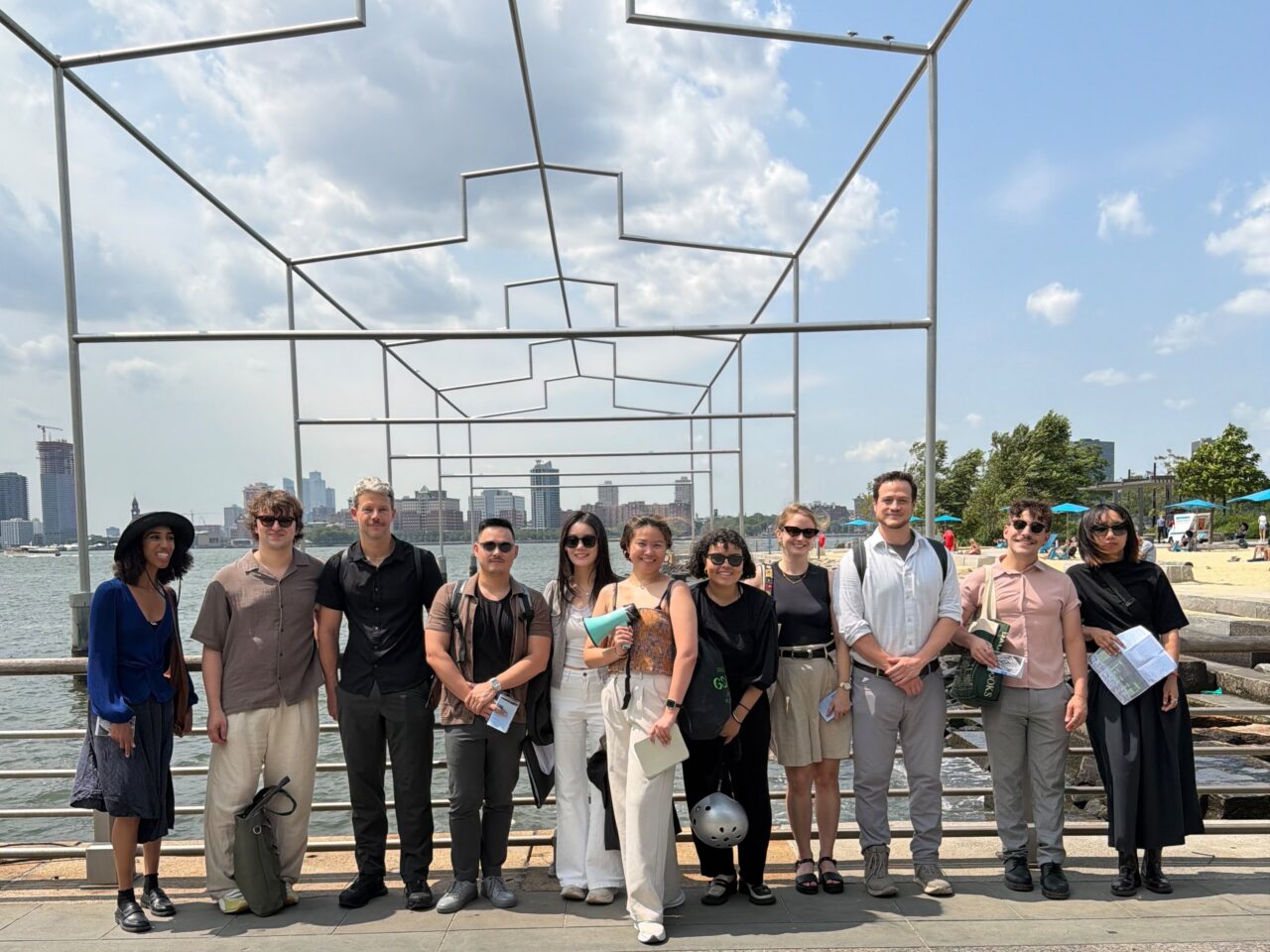 AIA CLP 2026 cohort site tour group photo. Credit: Enrique Andres Bejarano.