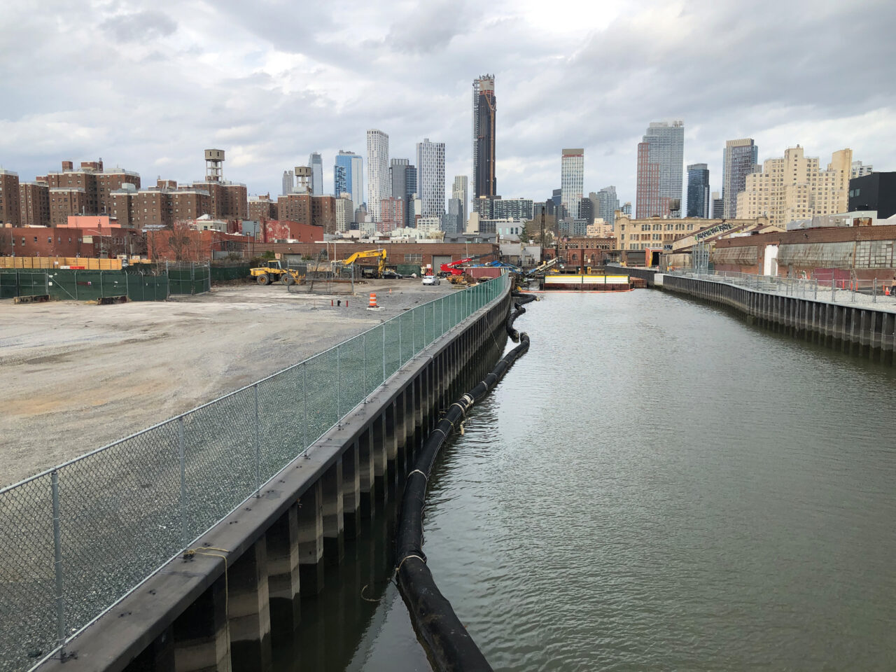 The same vista, looking north, prior to SCAPE’s intervention.