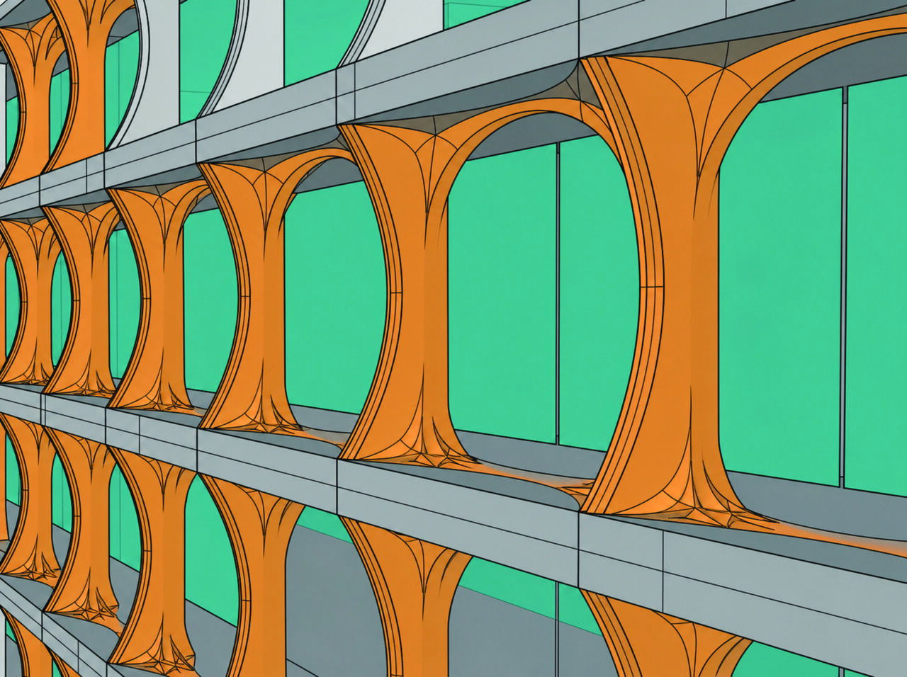 A four-step study showing how AI can intervene within, rather than replace, the architectural design process: an architect defined massing is progressively elaborated through a generative workflow informed by aspects of Gaudí’s design logic, while the underlying geometry and constraints remain fixed.