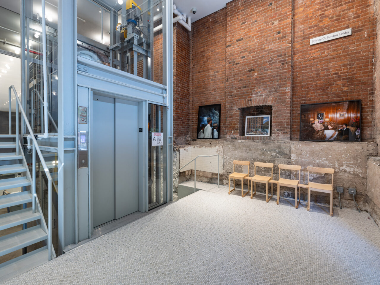 Interior of the new Aperture space on Columbus Avenue and 78th Street