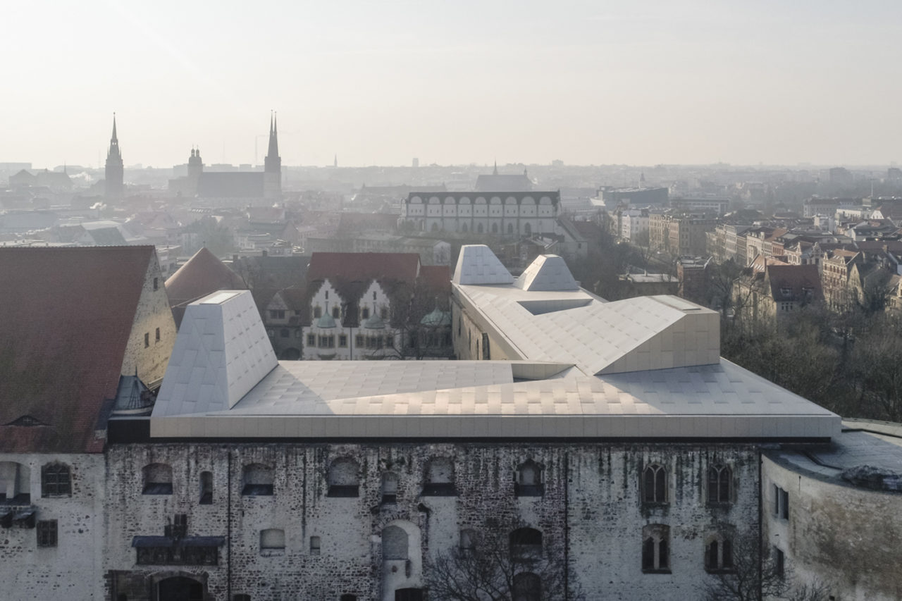 Exterior of the Moritzburg Museum