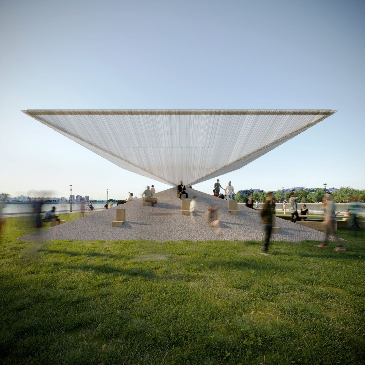 Repose Pavilion by Parsa Khalili. Image: Parsa Khalili