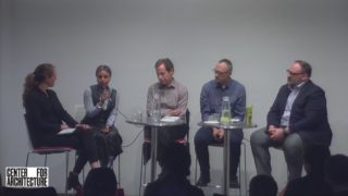 Image of the panelists at the Guidance for Emerging Sustainable Design Warriors: Opportunities in a New Era event