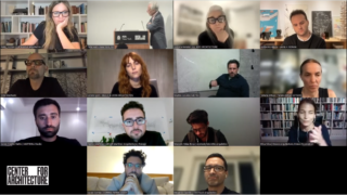 Image of Panelists at LATITUDES: Latin American Architecture NOW program