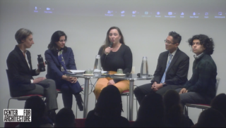 Image of Panelists at Mental Health and School Design event