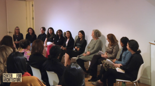 Image of Panelists at AIANY Women in Architecture Forum: Practice and Motherhood