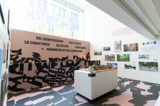 Built by New York (2024-2025) at the Center for Architecture. Graphic design by Once-Future. Photo: Asya Gorovits.