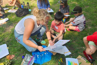 K-12 Treehouses program. Photo: Center for Architecture.