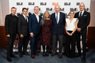 The Common Bond Gala honorees: REX, Daniel Brodsky, Joel Towers, AIA, and Maria Torres-Springer. Photo: Samuel Lahoz Photography.