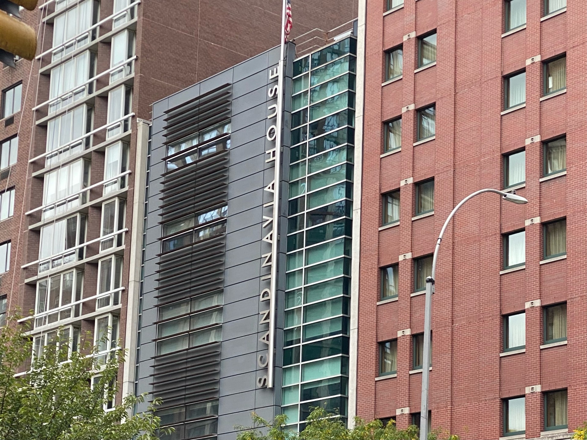 The exterior facade of Scandinavia House on Park Avenue