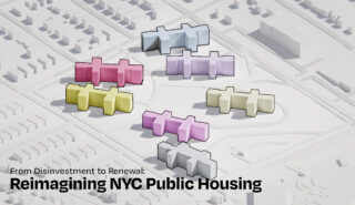 Promotional graphic for Reimagining NYC Public Housing event