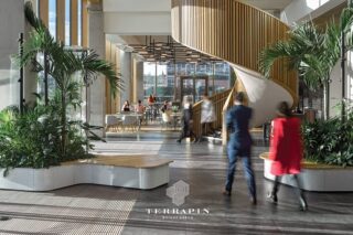 Image of interior Royal College of Physicians, The Spine, Liverpool UK