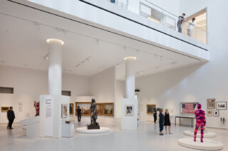 Interior of The New York Historical Tang Wing