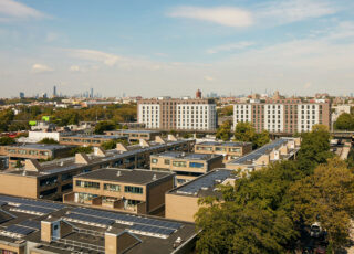 Aerial view of Marcus Garvey