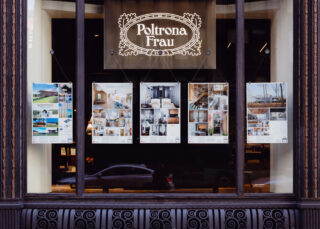 Exterior Storefront view of Residential Review 2025 at Poltrona Frau