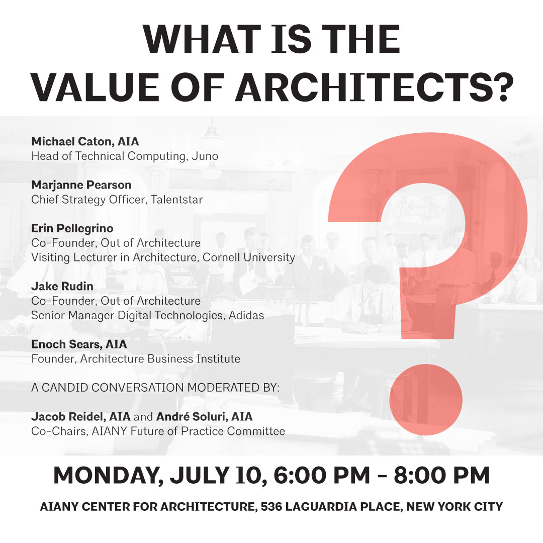 What Is the Value of Architects Post   AIANY   AS OPTION 2.1