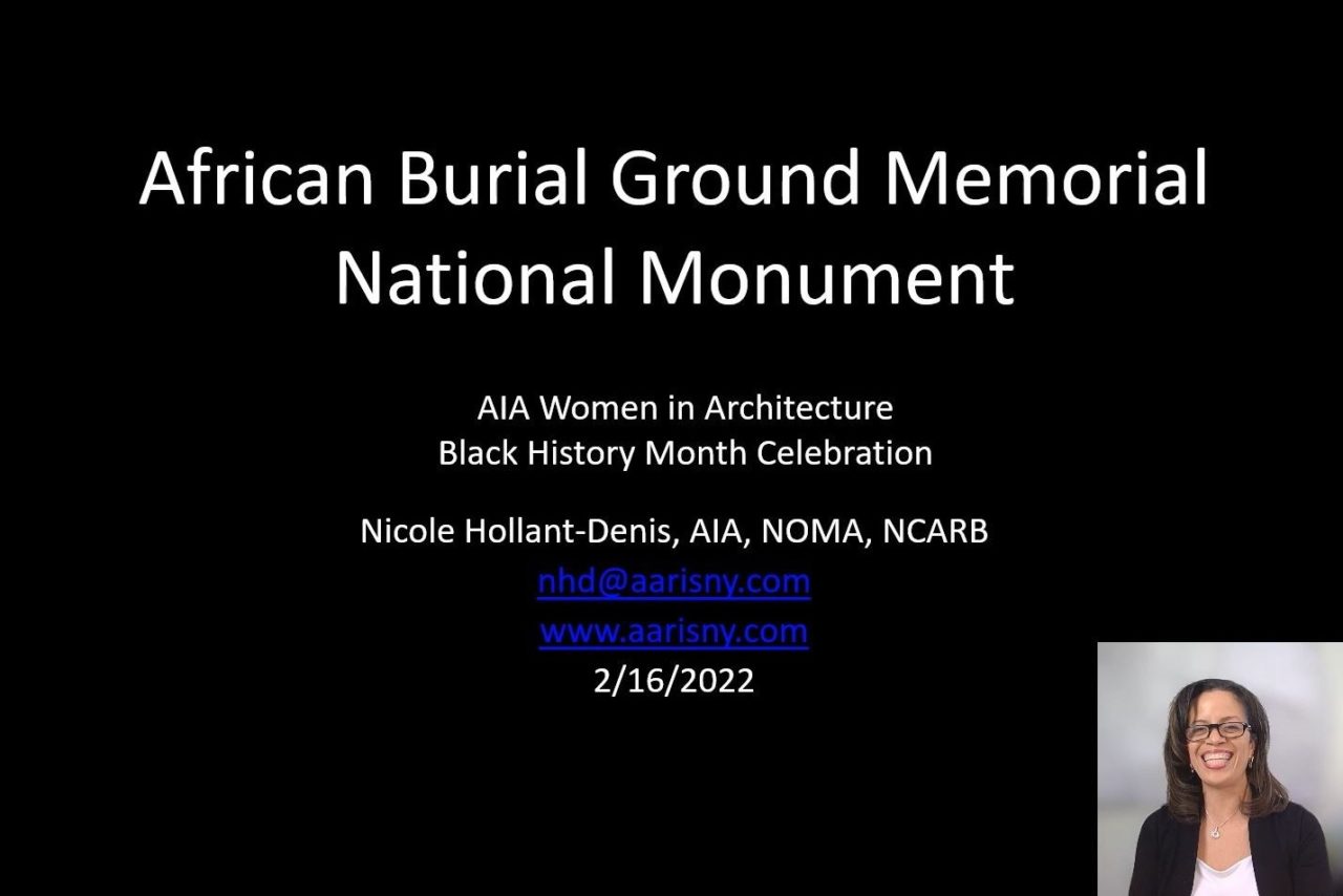 A candid photo from the AIANY WIA February Committee Meeting and Design Presentation