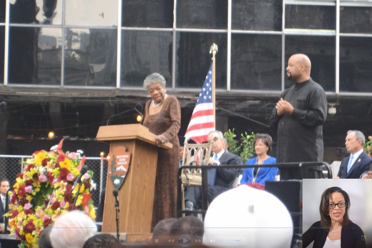 A candid photo from the AIANY WIA February Committee Meeting and Design Presentation