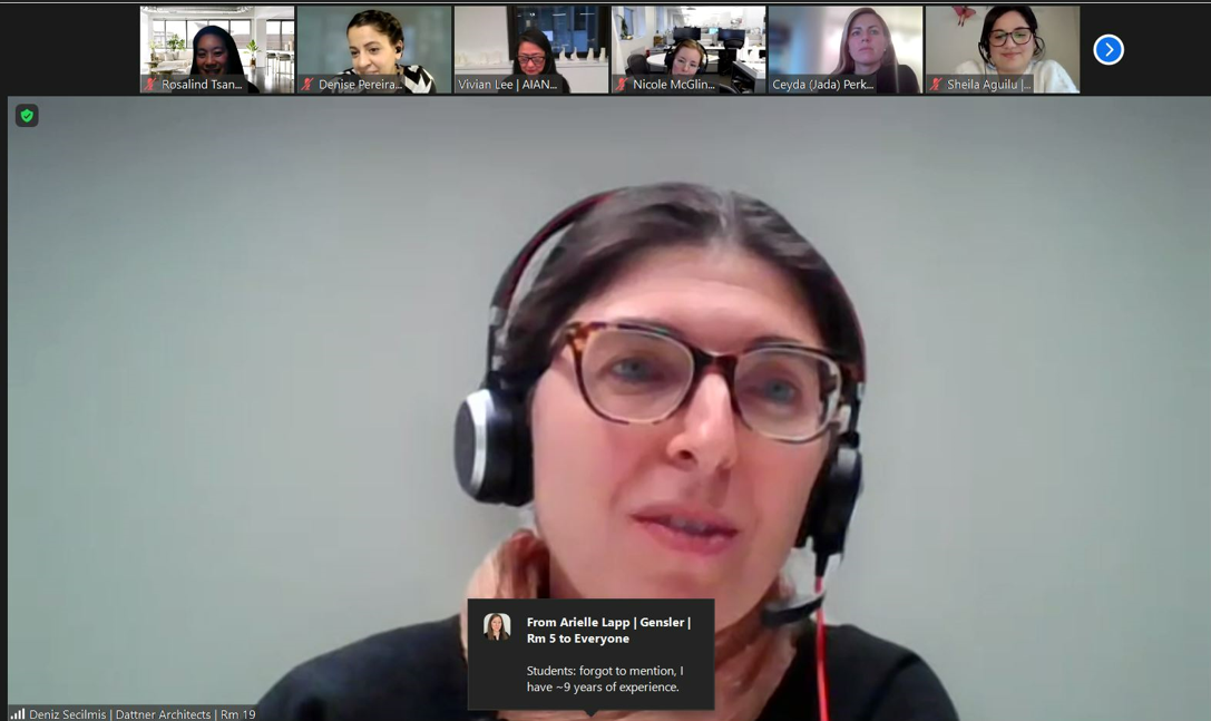 Mentor at WIA Career Day Event