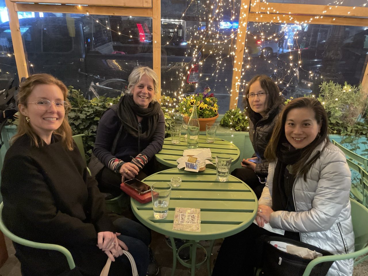 Committee members at the Dinner Roundtable event