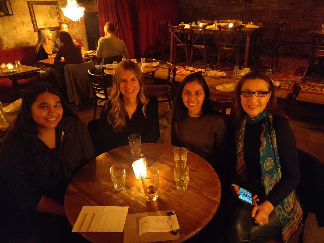 Committee members at the Dinner Roundtable event