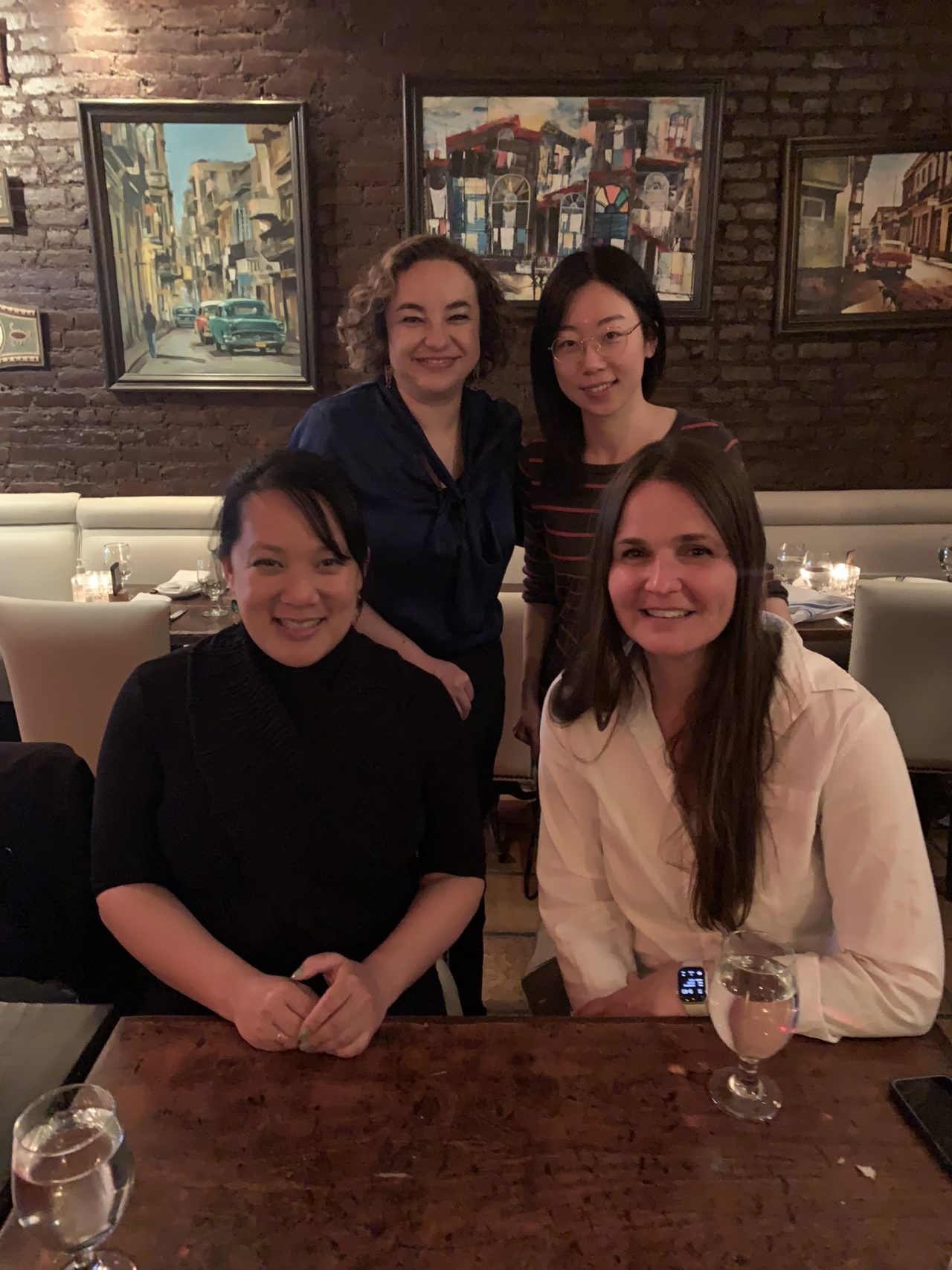 Committee members at the Dinner Roundtable event