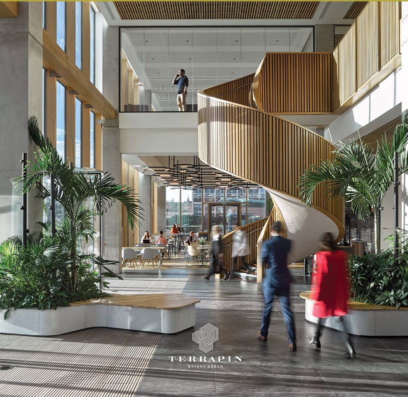 Royal College of Physicians, The Spine, Liverpool, UK. Photo: AHR Architects Ltd.