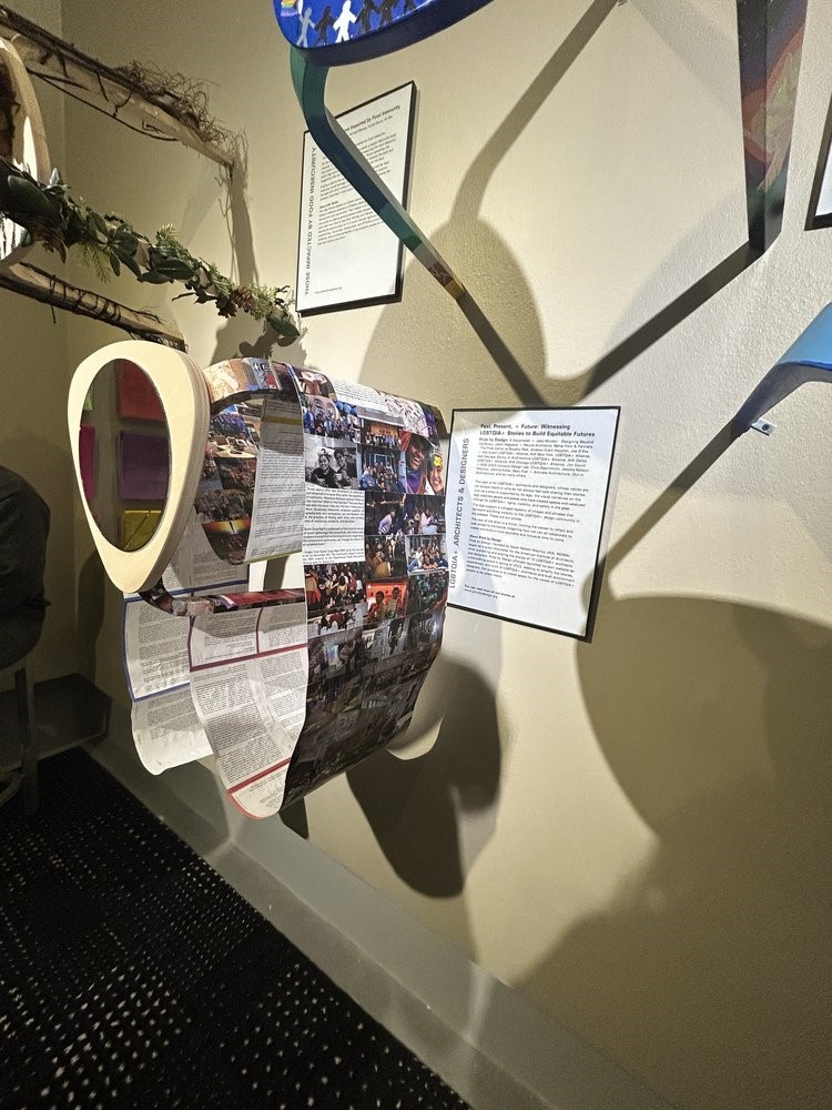 Photo from Please be Seated exhibit