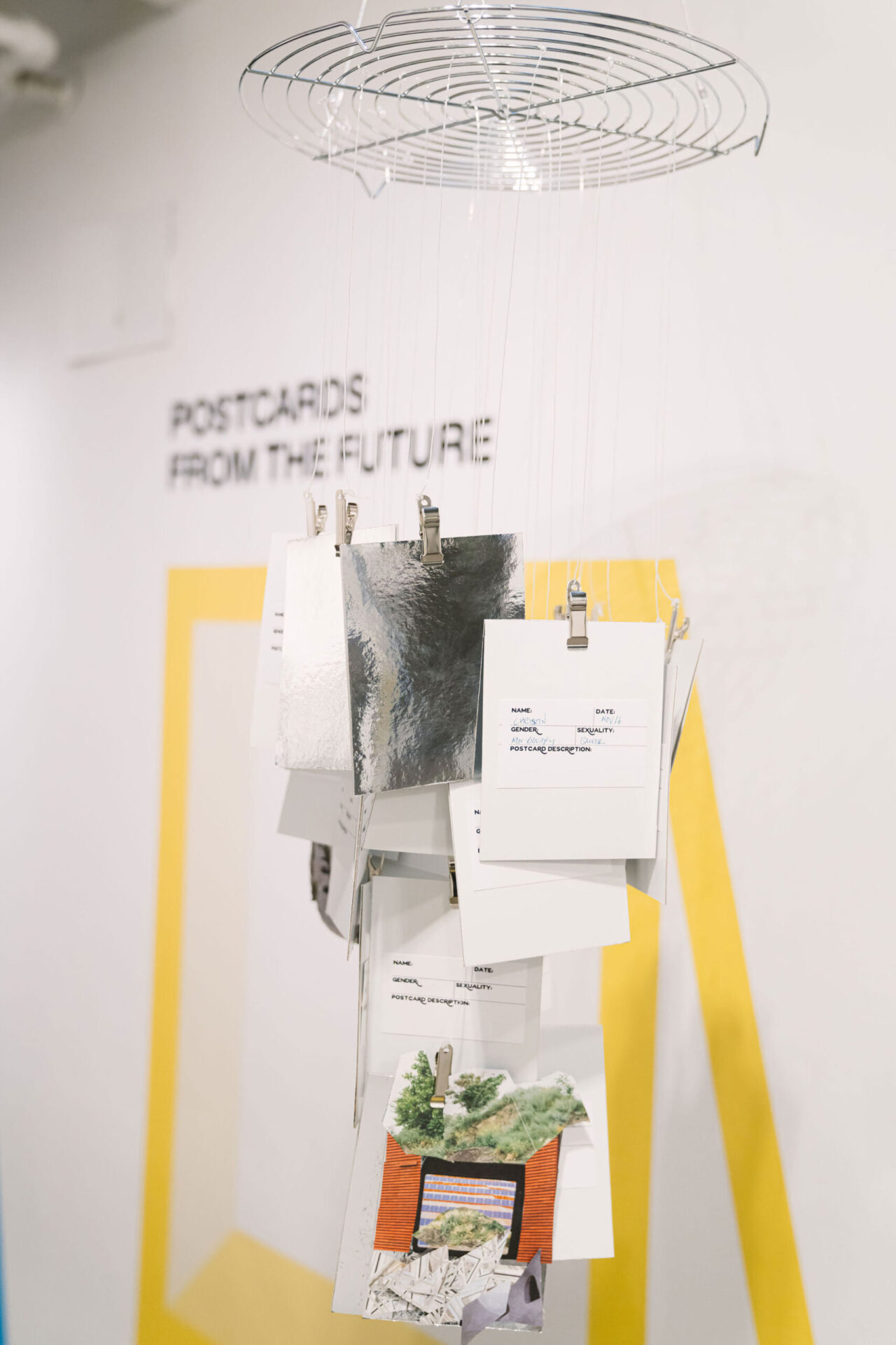 CFA Lab: Seeking Refuge and Making Home in NYC, installation view, Center for Architecture, 2023