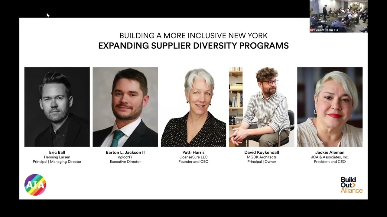 PANEL DISCUSSION :: Building New York: The Need for LGBTQ+ Business