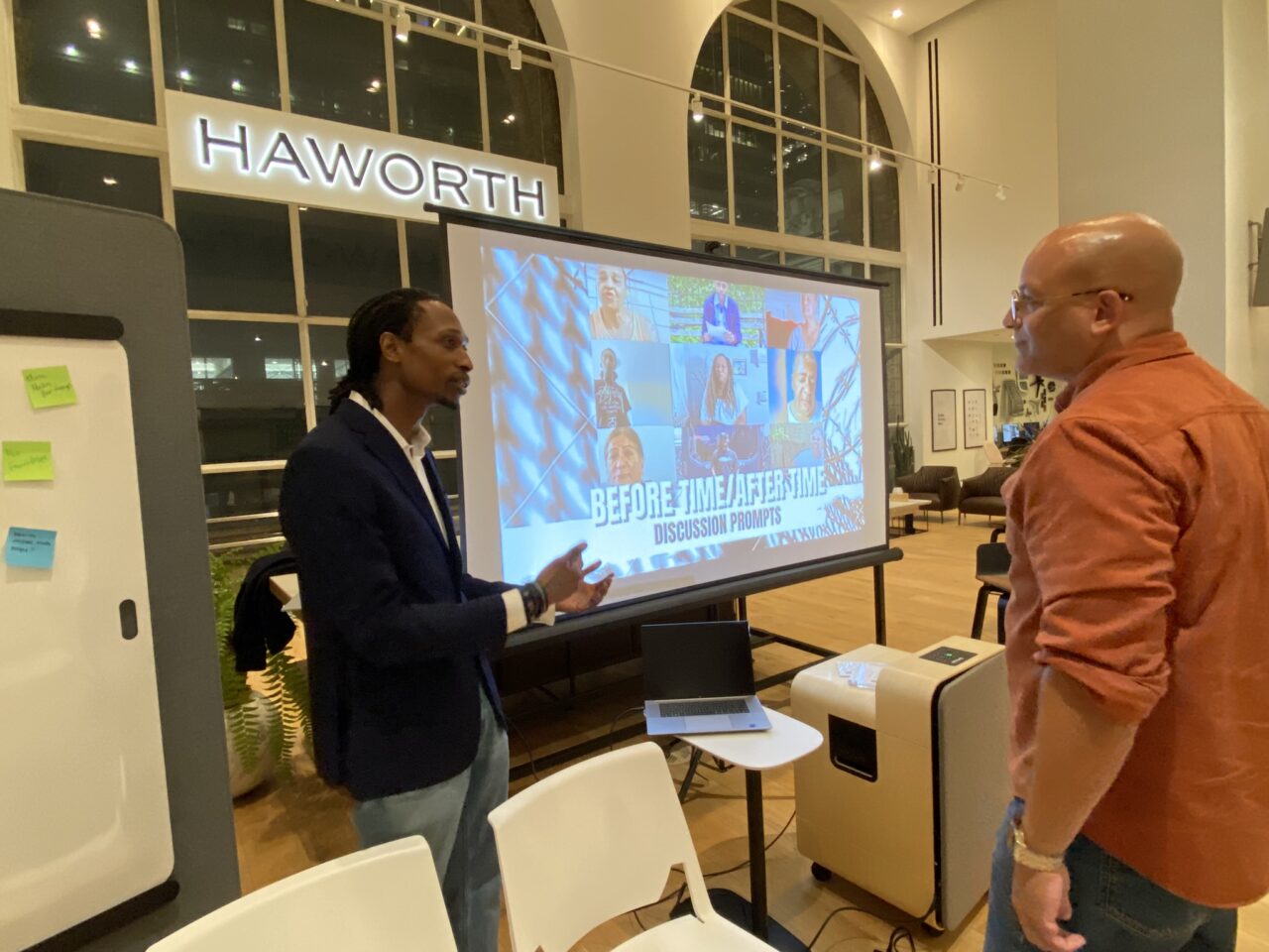 Audience view at the Justice Film Series Event Rights and Reactions