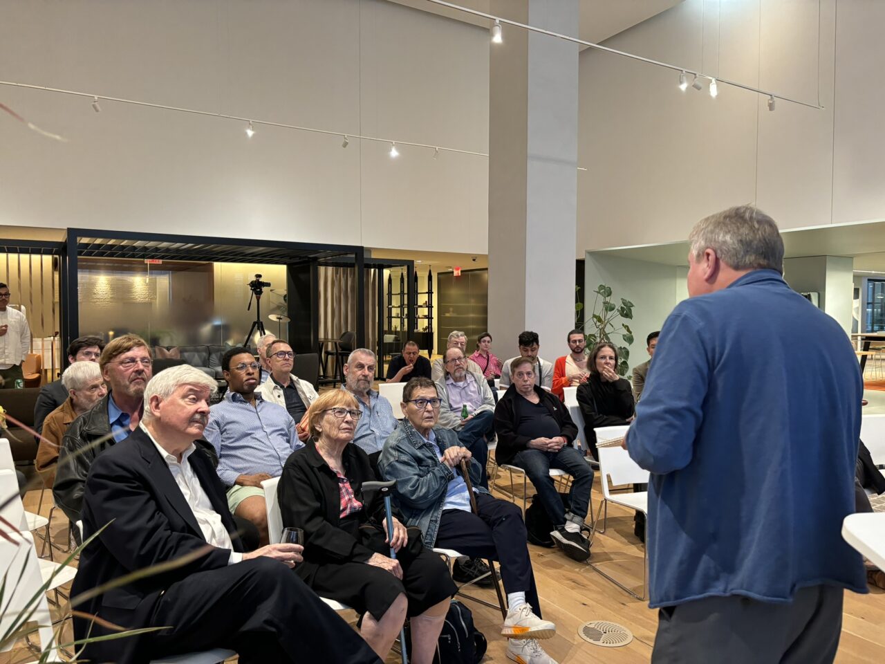 Audience view at the Justice Film Series Event Rights and Reactions