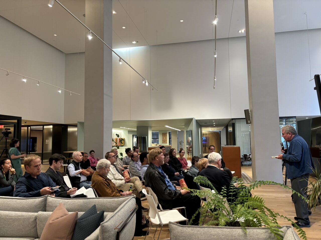 Audience view at the Justice Film Series Event Rights and Reactions